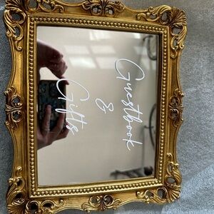 Elegant Gold Framed Mirror by [Brand]